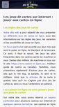 Mobile Screenshot of jeu-de-cartes.com